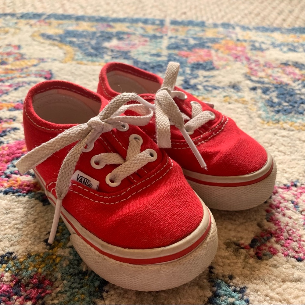 Vans baby shoes Toddler size 4